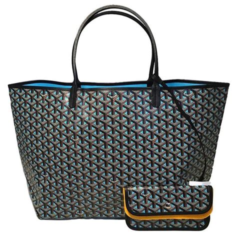 goyard turquoise st louis|goyard style.